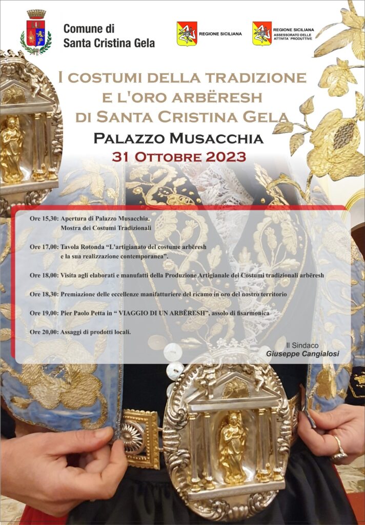 I costumi della tradizione e l’oro arbëresh di Santa Cristina Gela